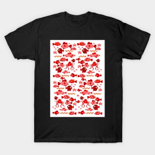 Happy fish dessin T-Shirt